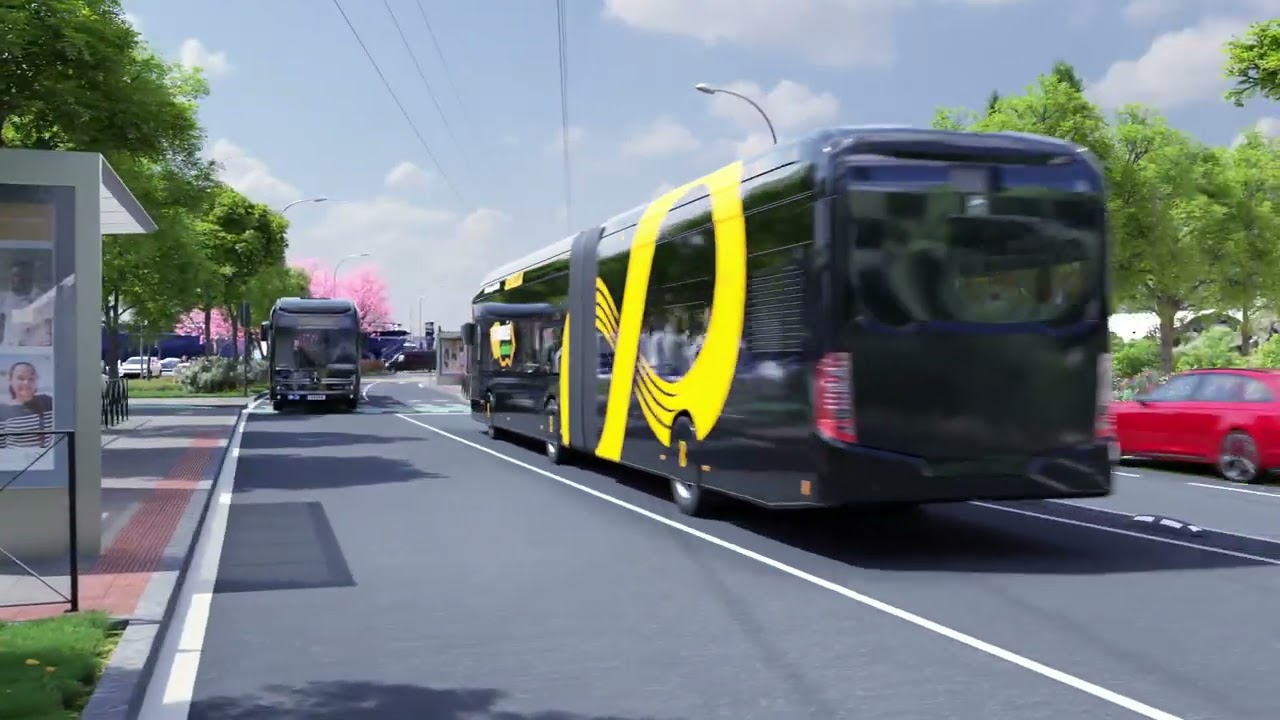 Tranvibús Este-Santa Justa.