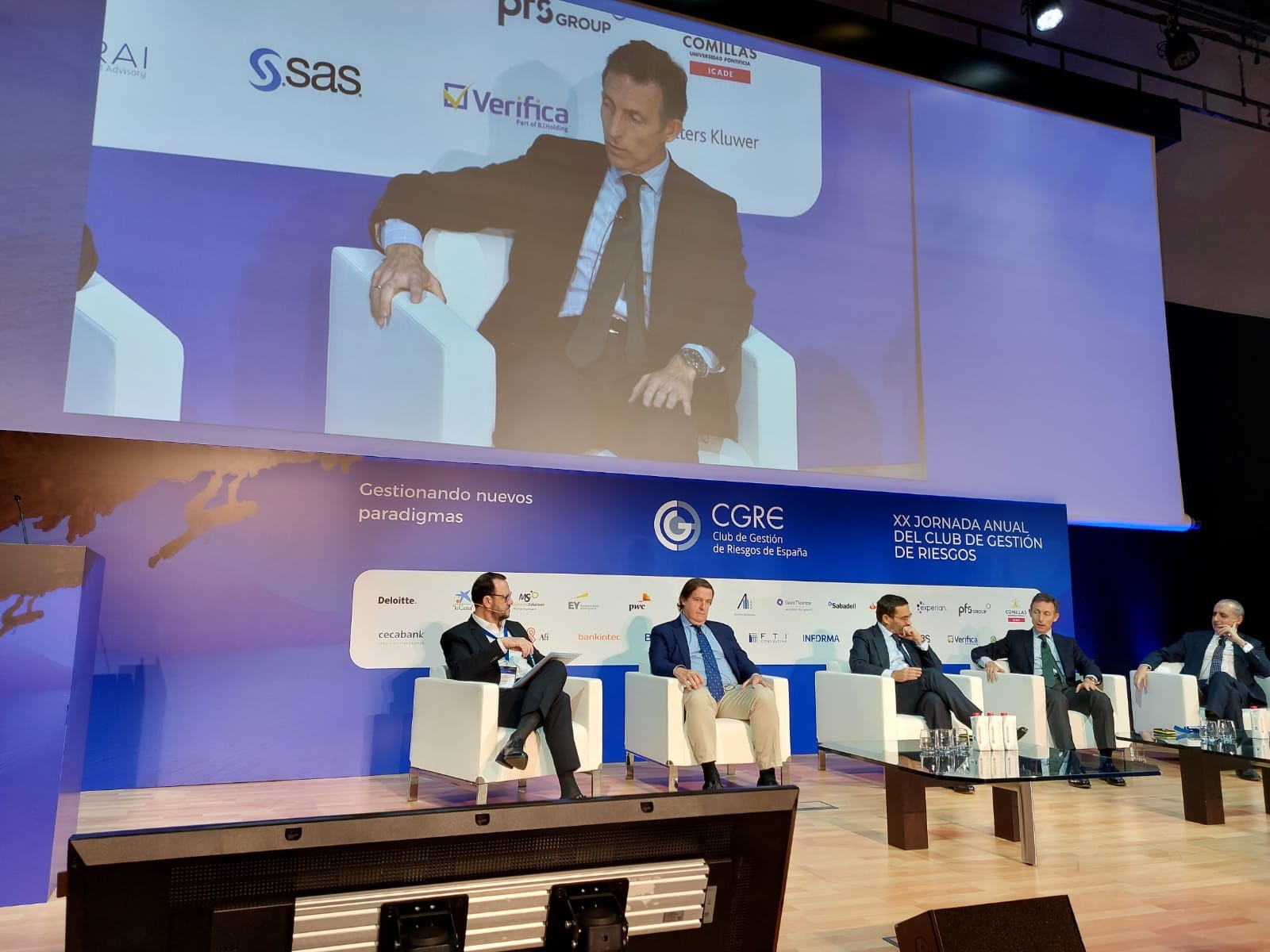 El presidente ejecutivo de Sando, Luis Sánchez Manzano, ha intervenido como ponente en la  XX Jornada Anual que organiza el Club Gestión de Riesgos en Madrid, titulada “Gestionando Nuevos Paradigmas”.