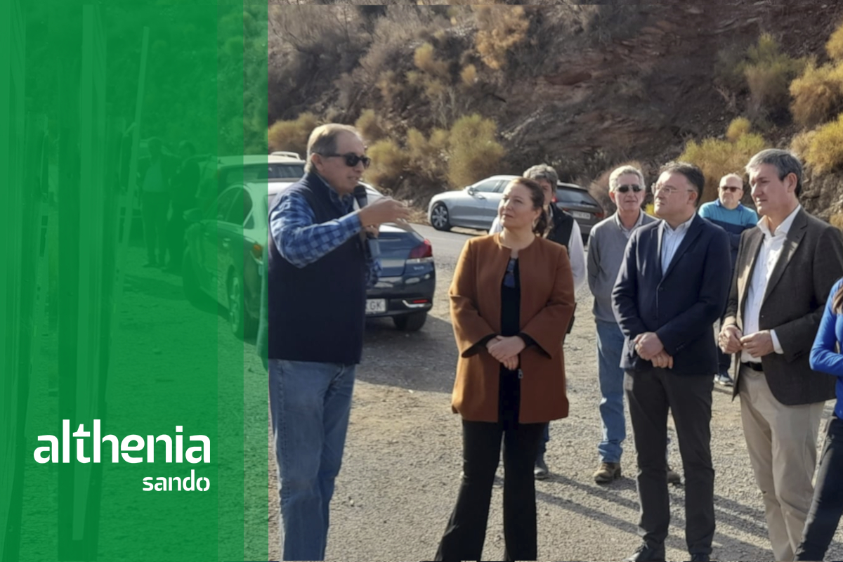 Althenia Sando ha realizado el 80% de la restauración hidromorfológica del río Adra en la provincia de Almería.