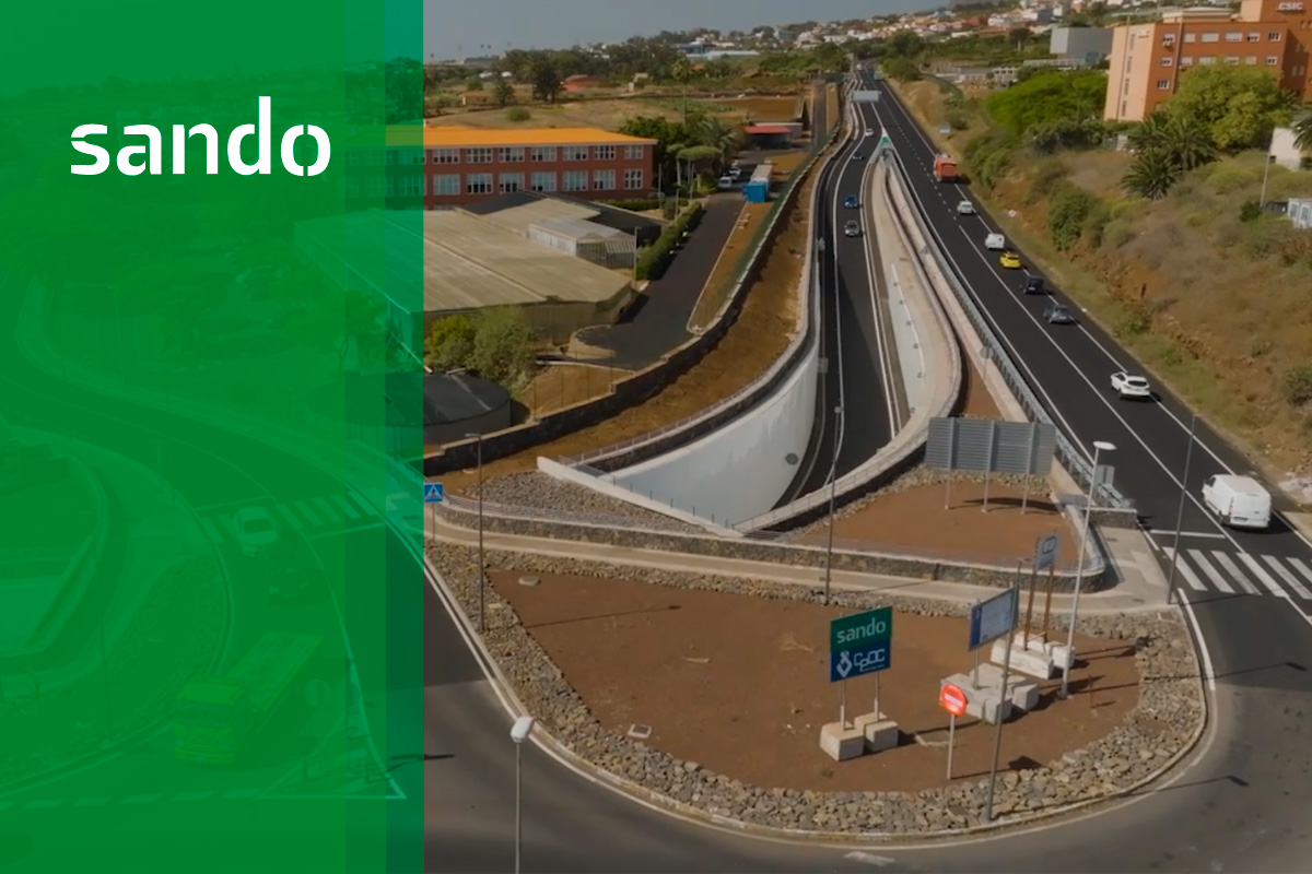 Sando, desde su área de Conservación y Energía, ha concluido la remodelación del nuevo ramal de acceso desde TF-24, dirección La Laguna (carretera La esperanza), a TF-5, dirección Santa Cruz de Tenerife (conocido como Padre Anchieta), por un presupuesto de más de 7 millones de euros