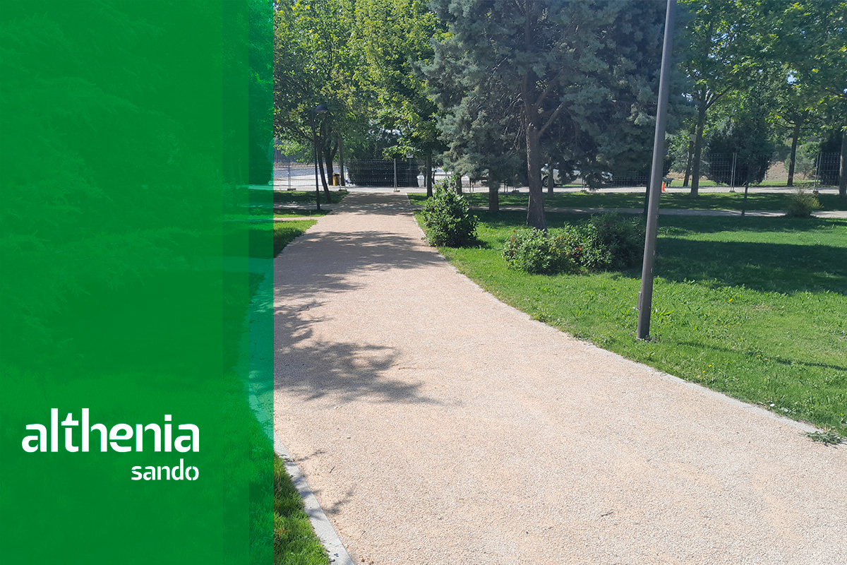 Althenia Sando ha concluido las obras de rehabilitación del parque La Alhóndiga para el Ayuntamiento de Getafe