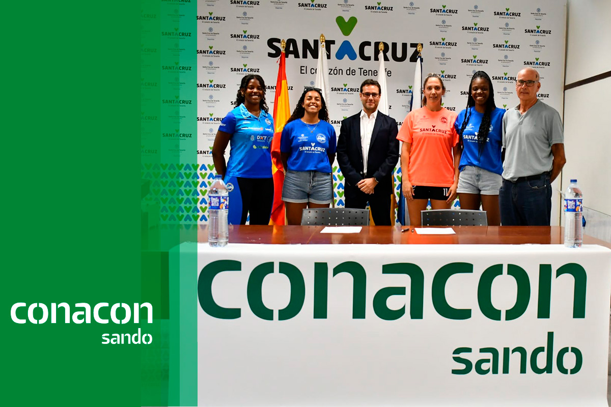 Conacon Sando, empresa especializada en conservación y energía, ha suscrito un acuerdo con el Club de Voleibol Santa Cruz Cuesta Piedra de Tenerife para apoyar al equipo de voleibol femenino durante la próxima temporada en la Liga Iberdrola.