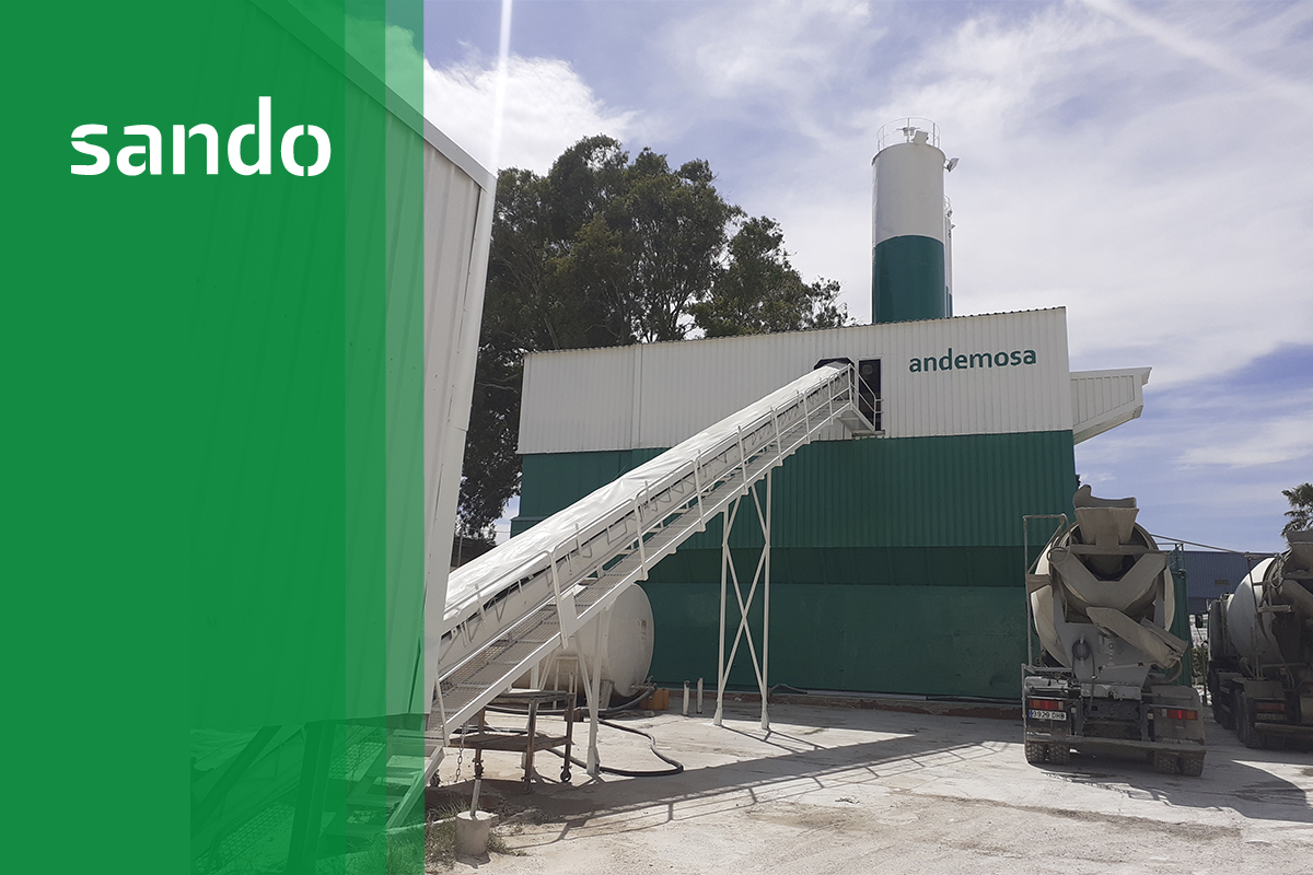 ANDEMOSA, the company specialized in sustainable concrete production of Sando Materiales, Andaluza de Morteros, has achieved the DCOR and DSOR quality marks in accordance with the Structural Code, which is a new step towards excellence in the sustainable production of construction materials.