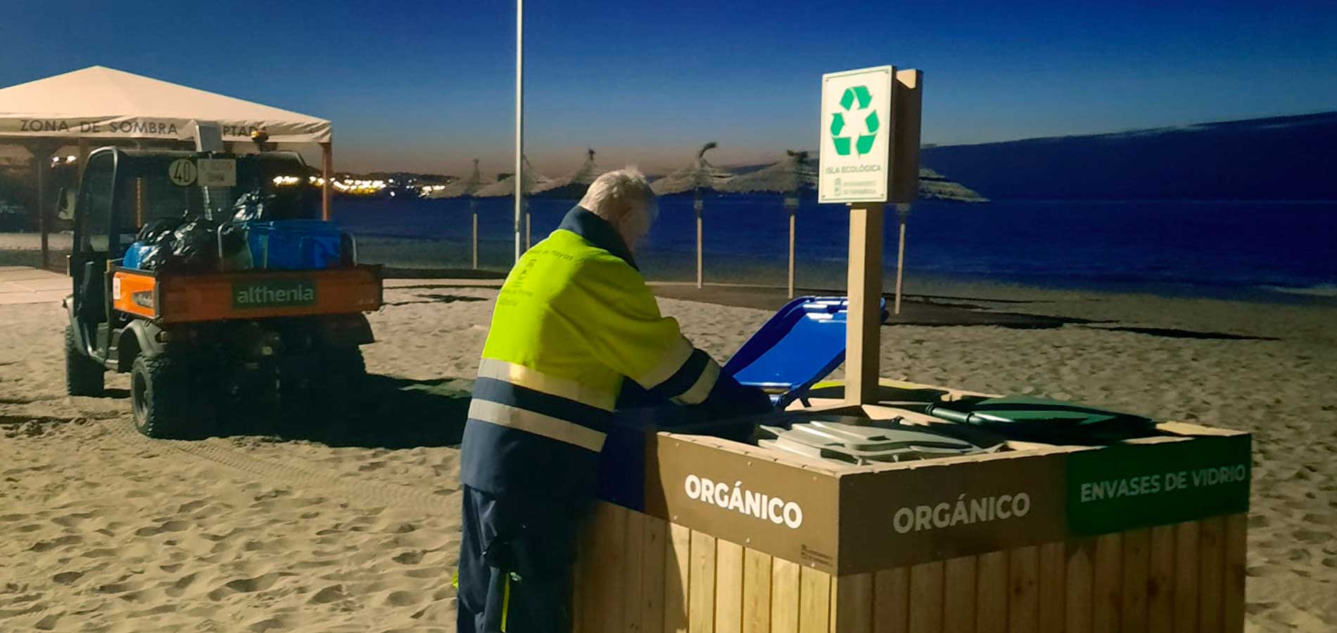 Limpieza de playas de Fuengirola