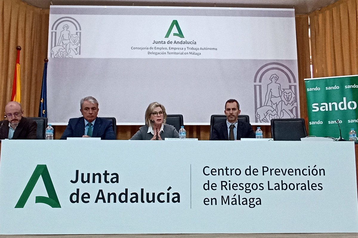Sando participa en la Jornada Técnica de Prevención de la Junta de Andalucía, exponiendo su experiencia en PRLen el Metro de Málaga.