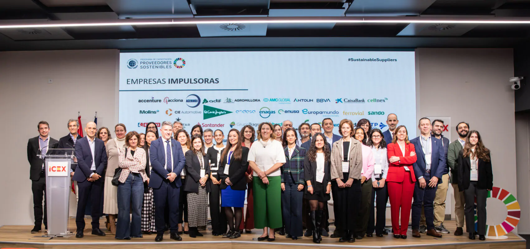 El grupo de empresas Sando ha capacitado en ESG (Ambiental, Social y de Gobernanza) a 33 empresas y 40 alumnos mediante su participación en la tercera edición del programa “Proveedores sostenibles”, que organiza Pacto Mundial de la ONU en España junto con ICEX España Exportación e Inversiones y la Fundación ICO.