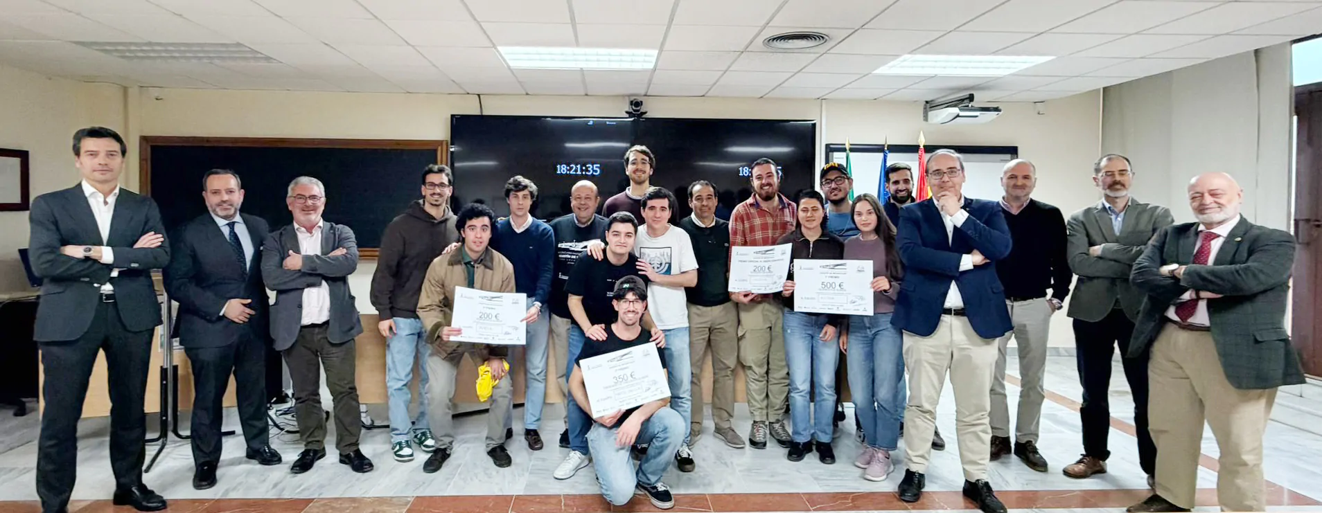 Sando ha respaldado la fase local del III Concurso Nacional de Puentes Agustín de Betancourt, una iniciativa promovida por las escuelas de Ingeniería Civil de las universidades públicas españolas y el Colegio de Ingenieros de Caminos, Canales y Puertos (CICCP).