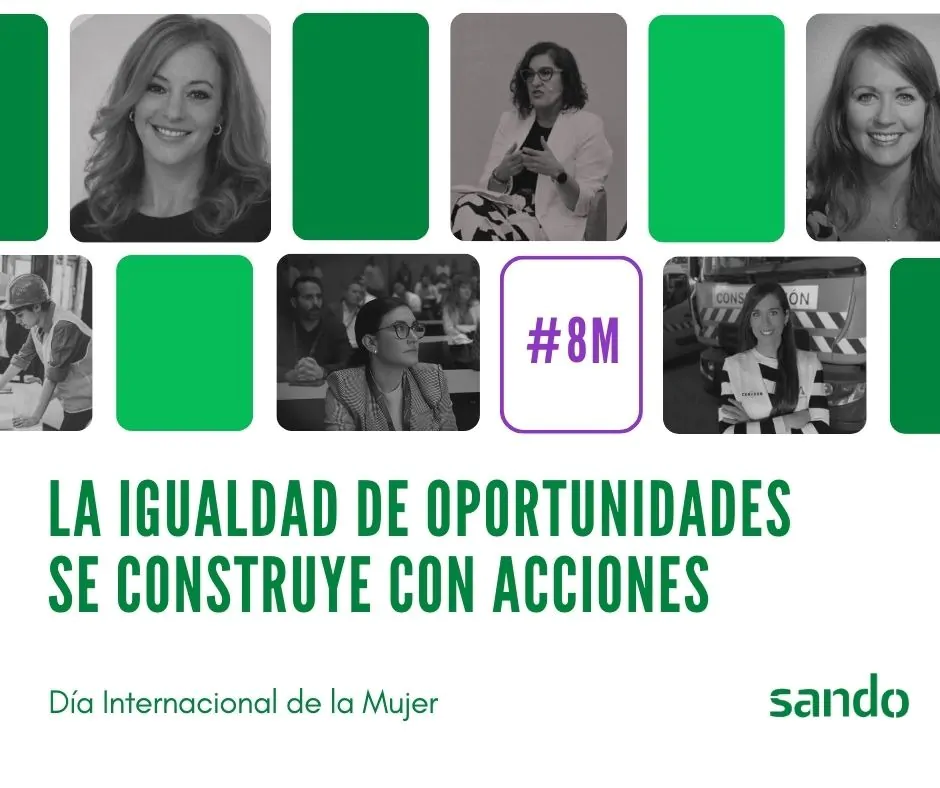 Con motivo del Día Internacional de la Mujer, Sando reafirma su compromiso con la igualdad de oportunidades y la construcción de entornos laborales diversos, inclusivos y equitativos. La compañía continúa avanzando en la reducción de la brecha de género e impulsando la presencia femenina en áreas tradicionalmente masculinizadas dentro del sector de la construcción y los servicios.