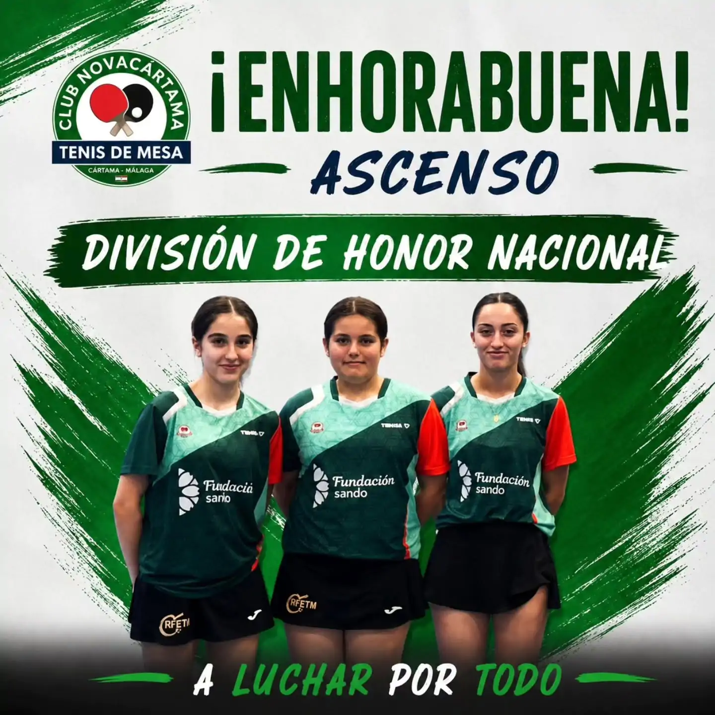 El equipo Fundación Sando NovaCártama asciende a División de Honor Femenina