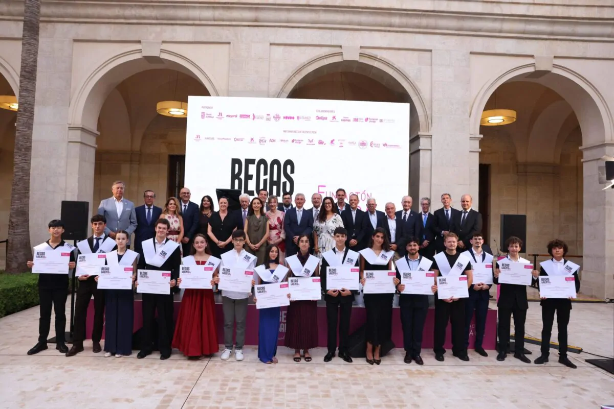 Fundación Málaga ha entregado quince Becas Talento a jóvenes promesas de Málaga para estudiar en los principales centros de Europa.